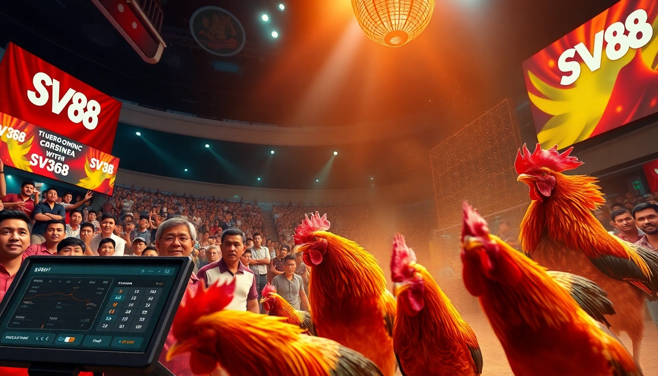 Experience the excitement of live cockfighting at SV368 and dynamic betting opportunities.