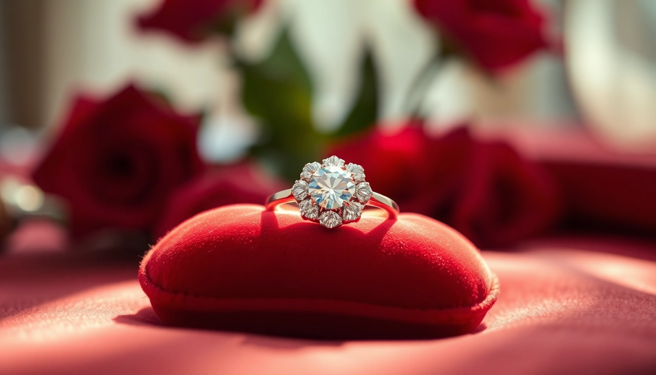 Presenting Valentine’s Day diamond ring gifts showcasing exquisite beauty and elegance.