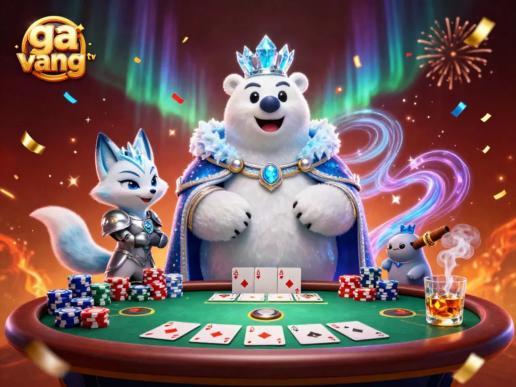 Experience thrilling gameplay at ga vang tv with vibrant poker scene and dynamic characters.
