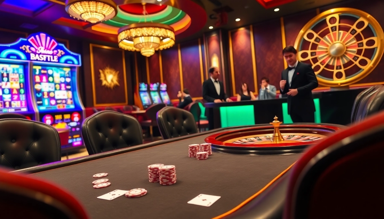Experience the thrill of live gambling at https://sv88s.pro with luxury poker tables and vibrant slot machines.