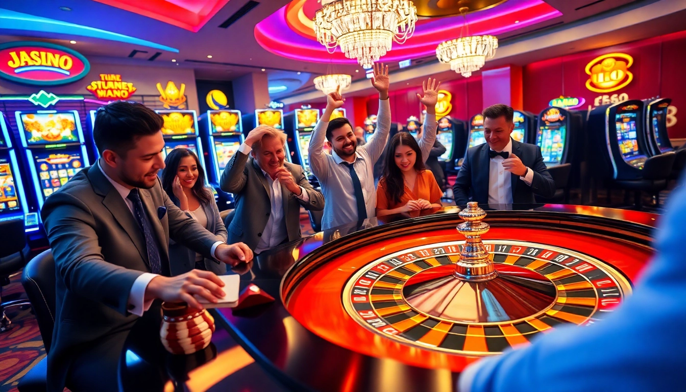 Experience thrilling gameplay at https://jun88.pizza/ with engaging slots and live roulette tables.