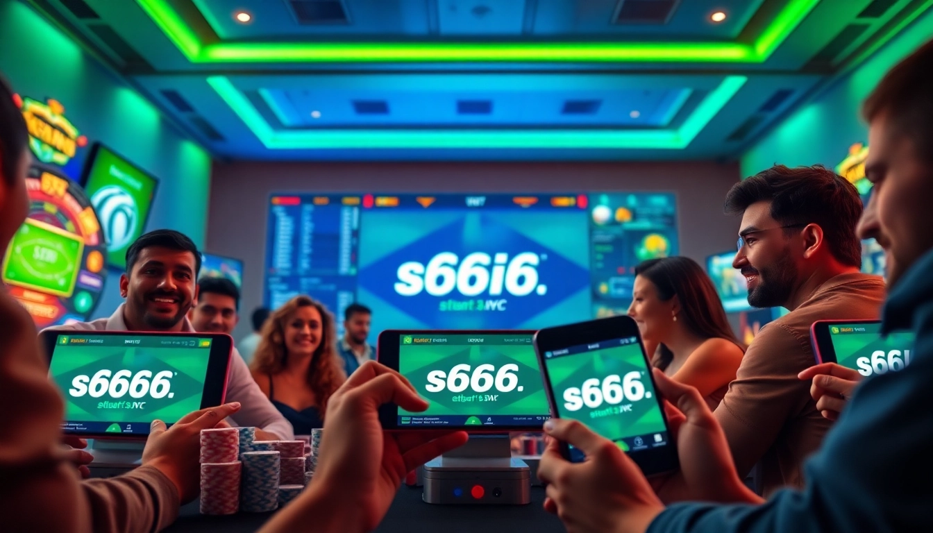 Engaging online gaming experience at S666.nyc with diverse players in action.