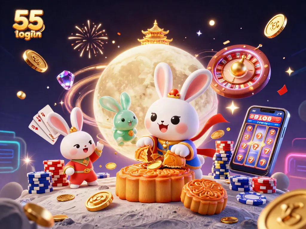 Experience fun with 55 lottery login as animated characters immerse in the thrilling casino world.