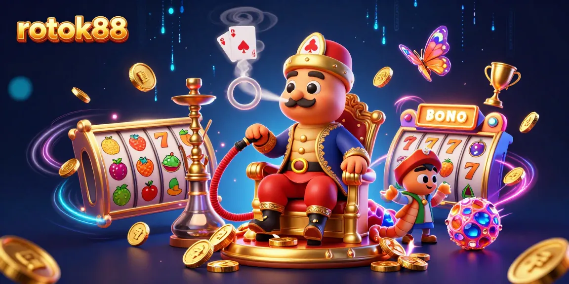 Engage with rokok88's slot machines featuring vibrant reels and jackpot excitement.