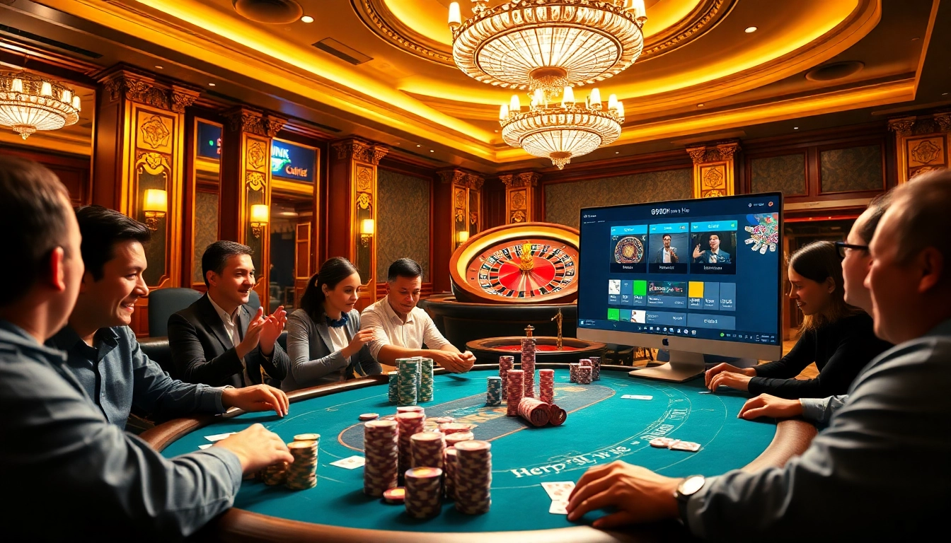 Experience thrilling gambling action at https://99okwin.live with vibrant poker gameplay and casino excitement.