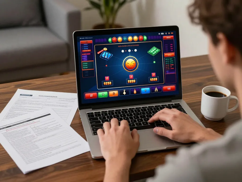 Engage with the exciting features of 789bet while playing online casino games from home.