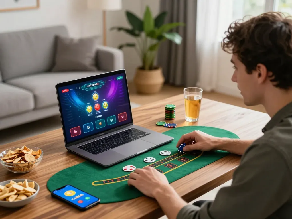 Engage in thrilling gameplay with fly88 in an immersive online blackjack setting.