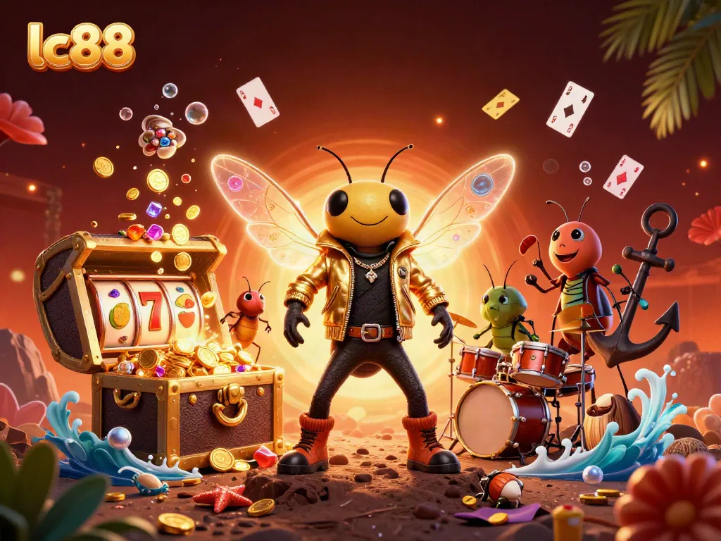 Experience the vibrant energy of lc88 casino gaming with a rock star theme and dynamic elements