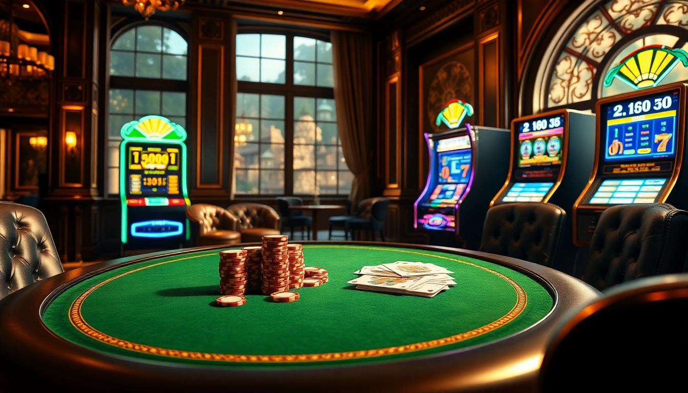 Experience the glamour of 8XX casino gameplay with vibrant poker chips and a luxurious atmosphere.