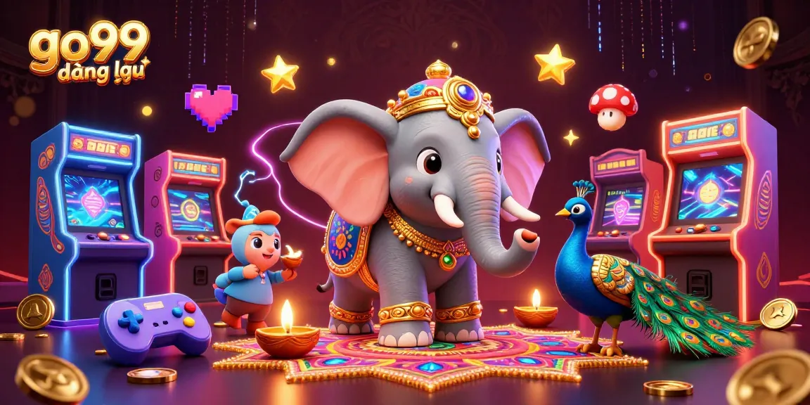 Engage with exciting slots and games at go99 đăng nhập, featuring vibrant elements and action-packed scenes.
