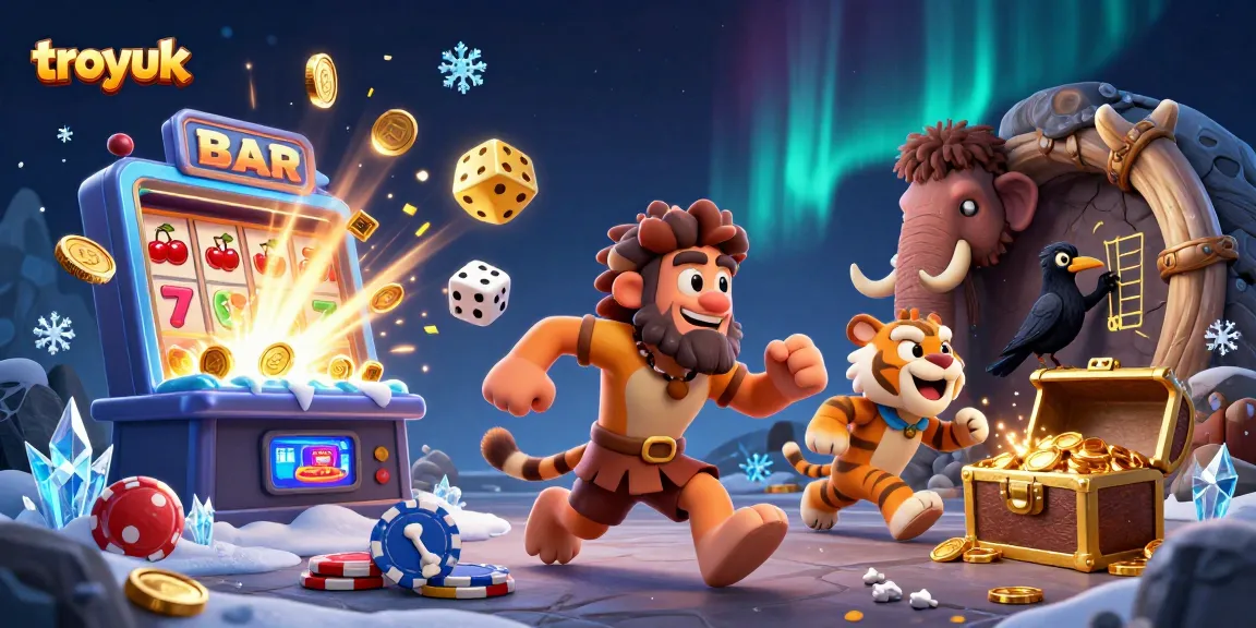Experience thrilling gameplay at troyuk with a vibrant prehistoric casino atmosphere