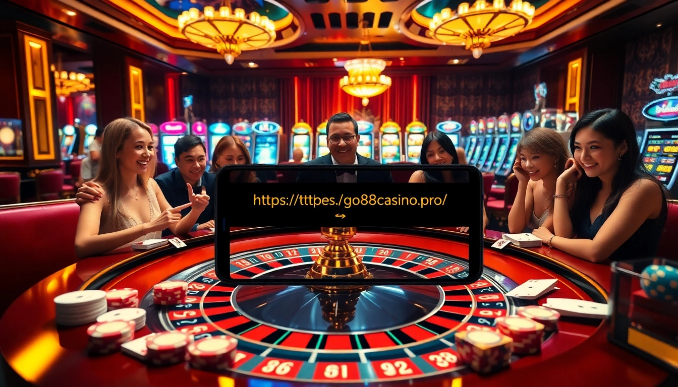 Experience thrilling gameplay at https://go88casino.pro/ with vibrant casino visuals and exciting gaming action.