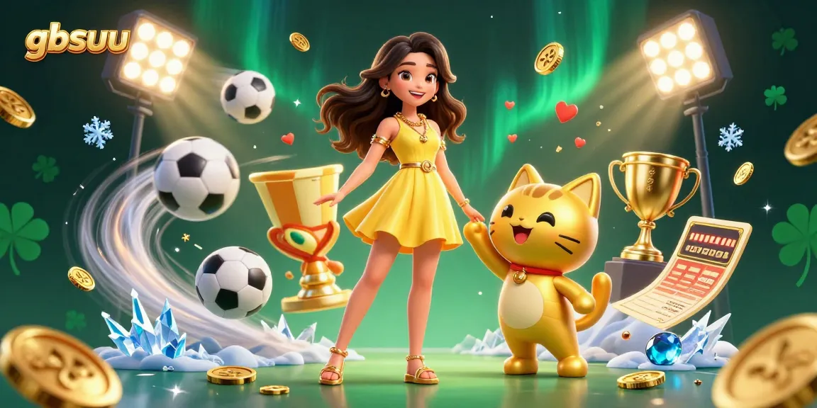 Engage with gbsuu through vibrant casino fun, showcasing a cheerful Asian woman and lucky cat in action!